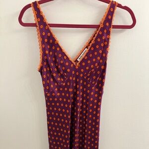 Reformation Silk Floral Mini Dress